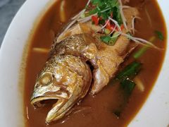 家闷大黄花-小船渔村•大连菜•大连焖鱼(黄河路店)
