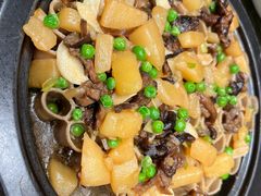 灰蘑莜面窝窝-锦绣金山人家(友谊店)
