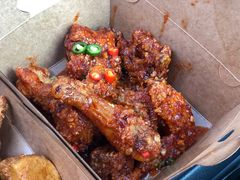 甜辣味半鸡-富乐满韩国正宗炸鸡韩国料理(虹泉路店)