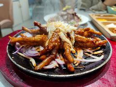 铁板辣鸡爪-妥妥烤肉料理(昙华林店)