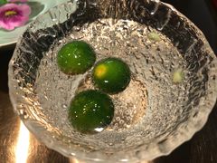 青柠薄荷气泡水-茶是一枝花泡茶店