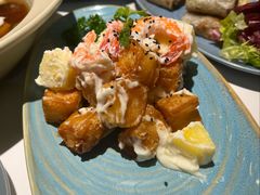 菠萝油条虾-鹿港小镇(悠唐店)