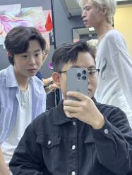 -藤野造型专业烫染接发