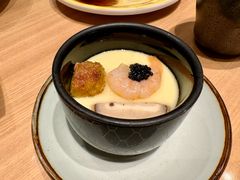 星鳗茶碗蒸配黑鱼子酱-京旬海鲜放题·铁板烧自助餐厅