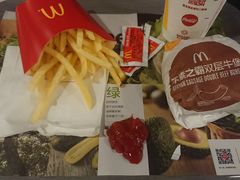 不素之霸双层牛肉汉堡-麦当劳(四川北路店)