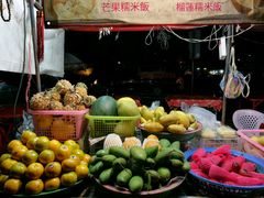 -芒果糯米饭摊子