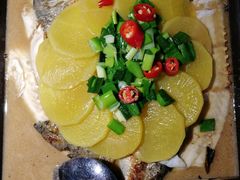 -探鱼·鲜青椒爽麻烤鱼(中天广场店)