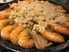 石板蒜蓉虾-小菜园新徽菜(芜湖奥特莱斯店)