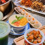 重庆探店｜大芊金串串家🍢的甜品是我的最爱了！🥤
