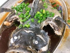 清蒸老虎斑-红月湾海鲜饭店•沙滩海景(双月湾店)