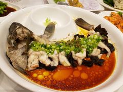 青花椒淋青斑-老船夫婚宴婚庆会馆(延吉路店)