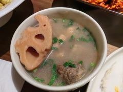 铫子煨排骨粉藕汤-清水亭湖北菜(大屯DT51店)