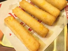奶酪鱼条配芥末蜂蜜-师烤·豆花烤鱼(深圳坂田天虹店)