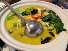 土鸡蛋煮菜心-楚禾宴·家宴(光谷大道店)