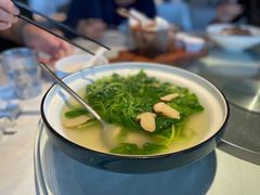 松茸苋菜汤-悦融·京鲁菜·露台花园(安定门店)