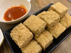 金陵炸臭豆腐-宝记烧烤·碳锅羊肉·羊蝎子火锅·夜食社(文体路创始店)