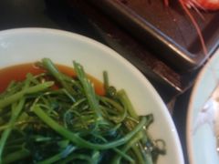 蒜蓉炒空心菜-鑫悦楼煎蟹·16年海鲜大排档