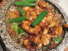 石锅杭椒牛蛙-桂满陇-西湖船宴(西单大悦城店)