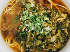 雪菜肉丝浇头-陀块头面馆(梅岭南路店)