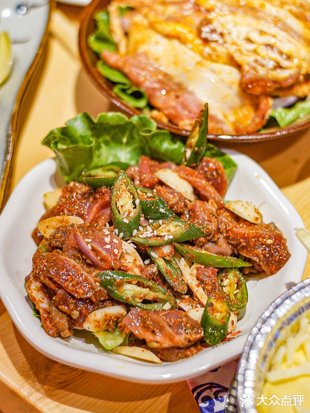 武汉烤肉🔥糯叽叽的桂花年糕，我一个人可以吃五盘