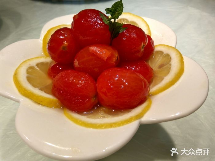 冰泡薄荷圣女果