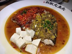 剁椒酱椒双拼大鱼头-千稻剁椒大鱼头(CityOn熙地港店)