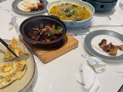 九层塔煎鸡蛋-鹿港小镇(悠唐店)