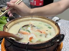 干贝基围虾粥-云晓光头烧烤吧(盛夏店)
