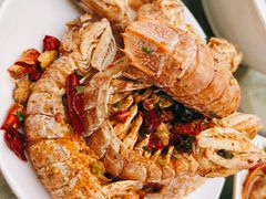 椒盐皮皮虾-四川小胡子海鲜(丁村万人海鲜广场店)