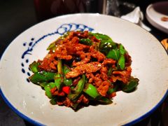 辣椒炒肉-鸽子侯·家宴·平价海鲜(市图书馆店)