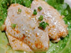 蒜香鸡翅中-胖记烤肉(江汉路店)
