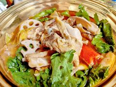 椒麻鸡火锅-满格嗦新疆椒麻鸡火锅.炒米粉(川大江安校区店)