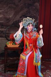 -后宫·古装汉服京剧儿童亲子全家福摄影