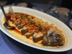 霉豆子蒸鲳鱼-狮王府淮扬菜(万象城店)