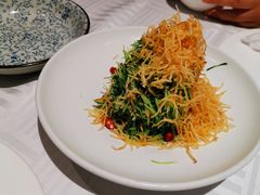 巧拌豆苗-四季民福烤鸭店(王府井灯市口店)
