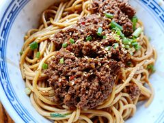 干拌辣肉糜面-长寿粗面馆(殷高西路店)