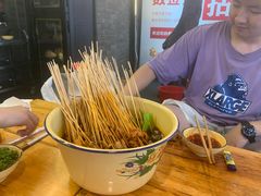 -拈签一笑黄牛肉辣卤串串
