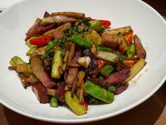 嫩炒芦笋腊肉-榕意·川味之美(深业上城店)