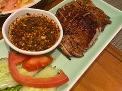 炭烧猪颈肉-mango tree芒果树泰国餐厅(青岛万象城店)