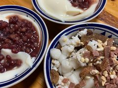 红豆白雪冰豆花-人和水上飘(第一家店)