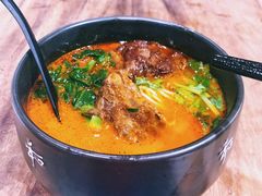 香草番茄汤.猪软骨面-和府捞面(东直门银座店)