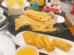 炸腐竹-禧鳳記·猪肚鸡火锅(玖洲道店)