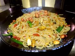 爆炒螺丝粉-老表记广西宵夜螺蛳鸭脚煲(西大店)