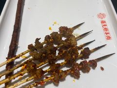 竹签子羊肉串-红柳枝滩羊烧烤·银川非遗