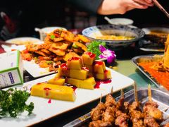 -老兰家传统烧烤炒菜泡馍(小南门店)