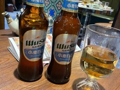 乌苏小麦白啤-亚克西姆新疆菜(库车店)