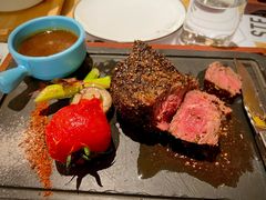 胡椒肋眼扒-原石牛扒·约会餐厅(龙城万科里店)