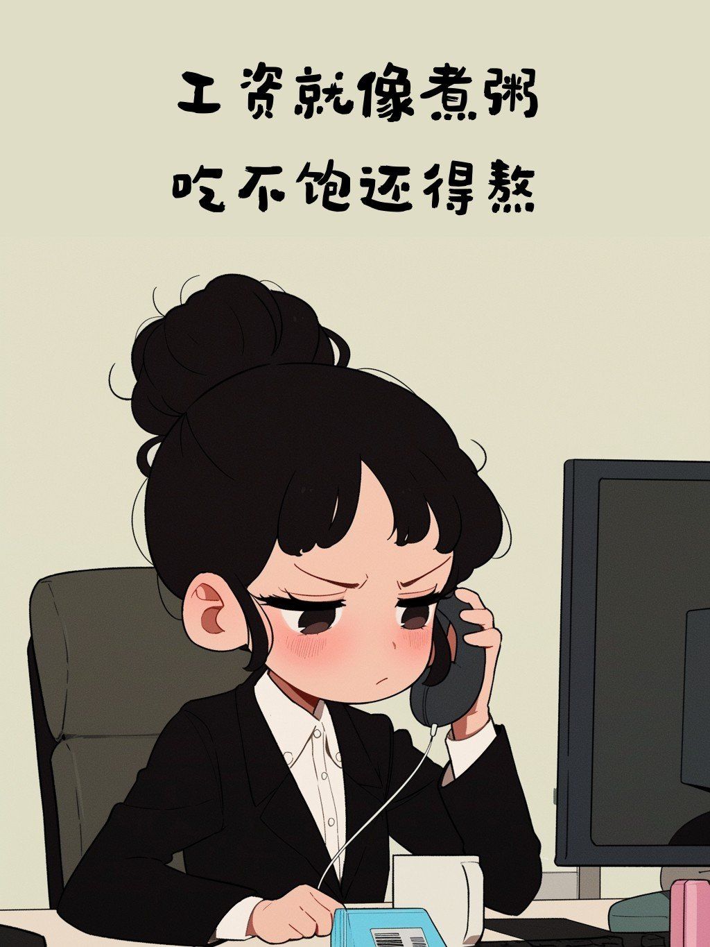 发工资了,就这样发疯吧