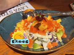木瓜蟹子牛油果沙拉-原石牛扒·约会餐厅(龙城万科里店)