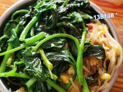 炒红薯叶-高氏宛珍店·定安农家猪脚饭